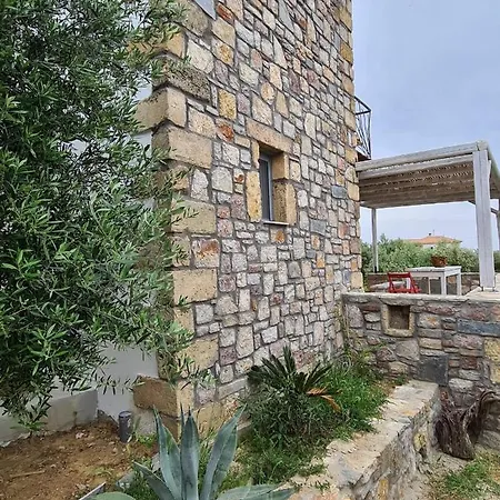Stone House, Newly Built By The Sea